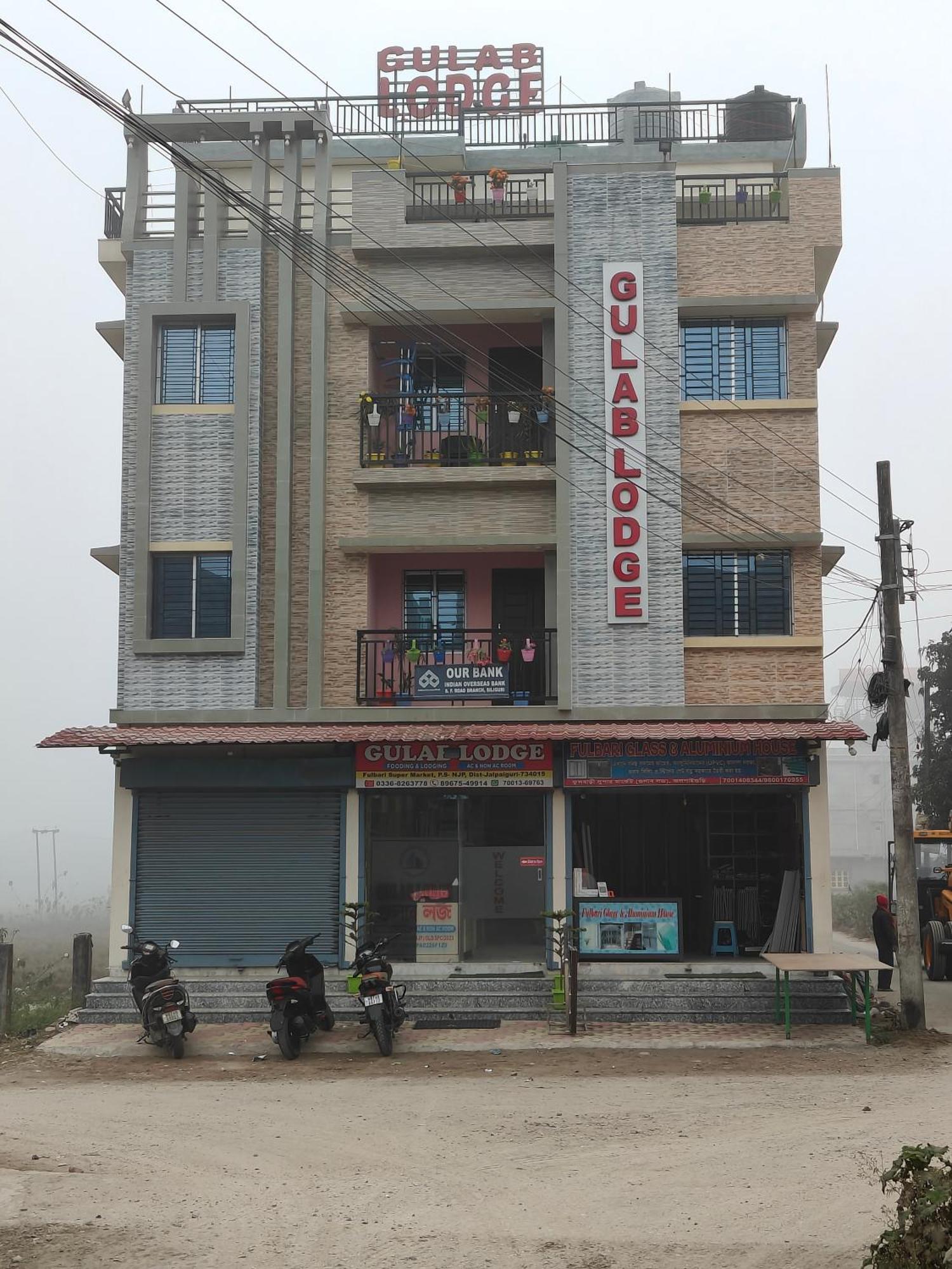 Gulab Lodge Siliguri Exterior foto